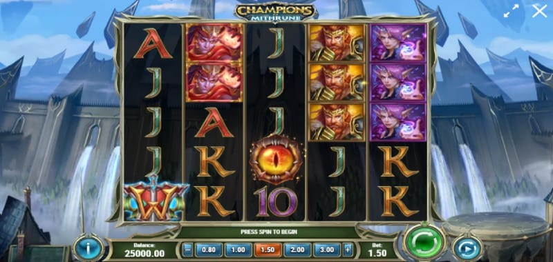 Champions Of Mithrune pokie australia