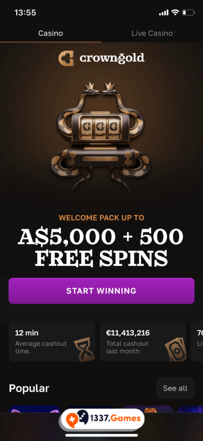 Top mobile casino in AU