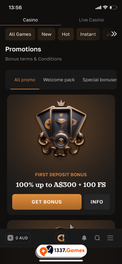 Mobile Casino Bonus Activation