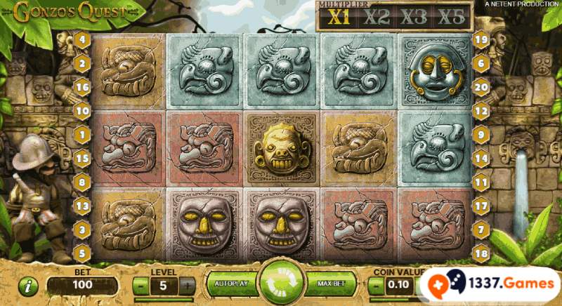 Gonzoās Quest Pokie