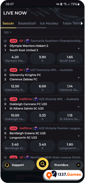 Bet via sports betting casino app