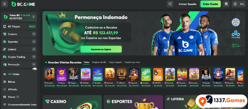BC.Game: Melhor Cassino gringo