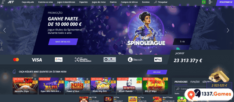 JetCasino: Melhor Casino Estrangeiro Online