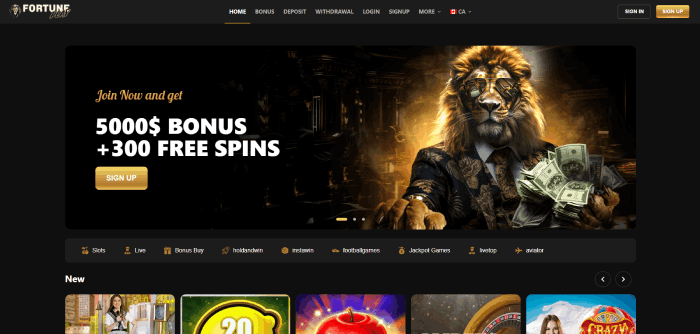 Fortune Play Top casino without Registration