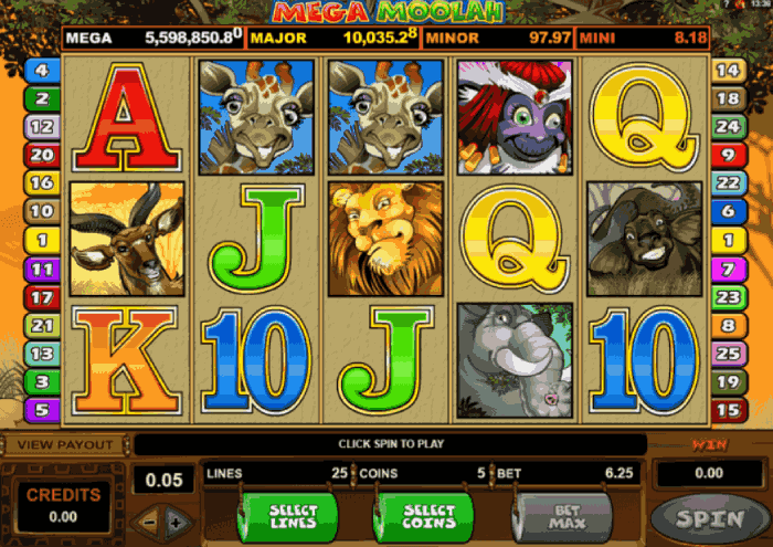 Mega Moolah by Microgaming