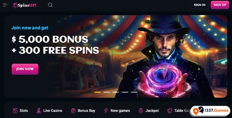 SpinsUp Screenshot