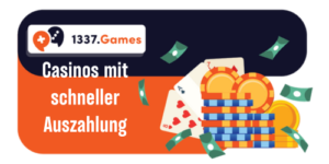 Casinos mit schneller Auszahlung