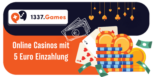 Online Casinos mit 5 Euro Einzahlung