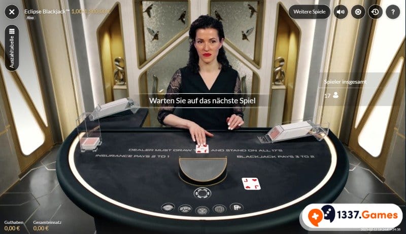 Aktion auswählen Live Blackjack Deutschland