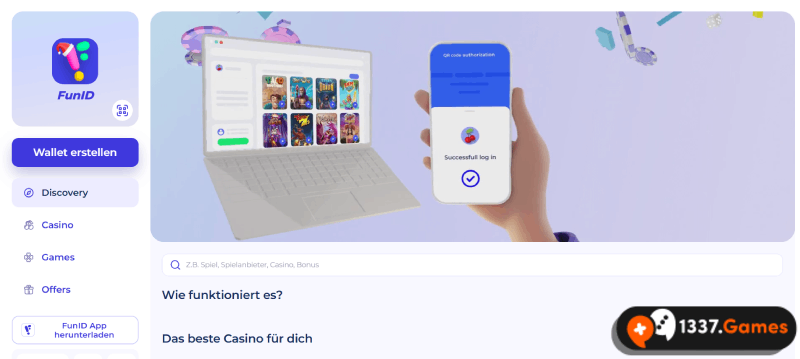 FunID App für Casinos