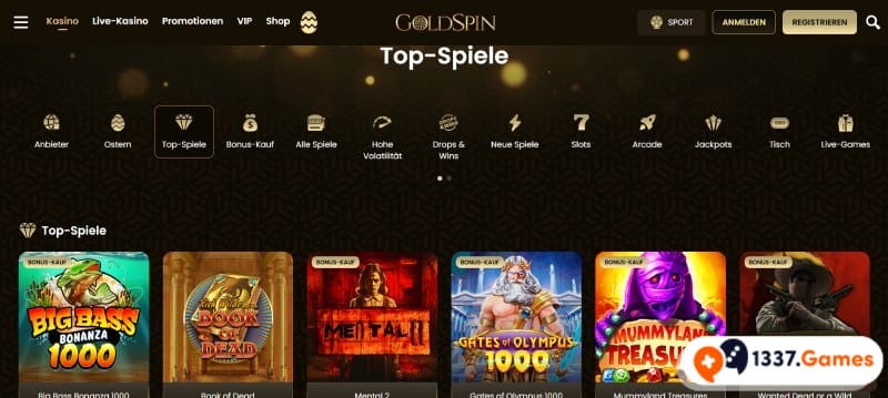 Echtgeld Spiele im Online Casino