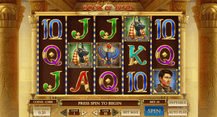 Book of Death jugar en casinos en línea