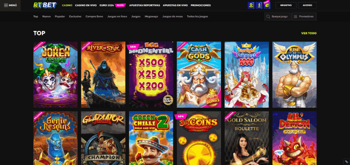 Juegos de casino Bizum