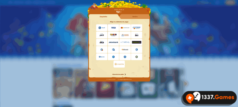 Depósito en un casino online con Bitcoin