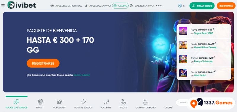 Ivibet Screenshot