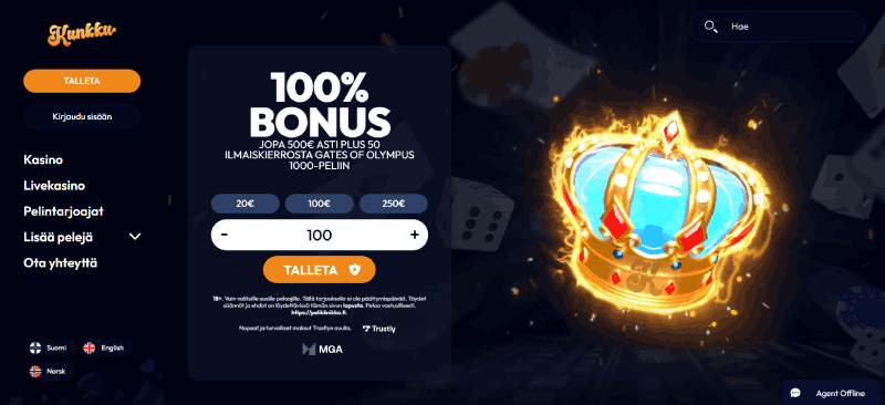 Kunkku: Parhaat Trustly Online Casino