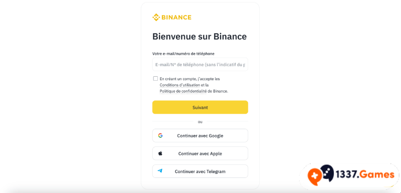 Configurez un portefeuille crypto