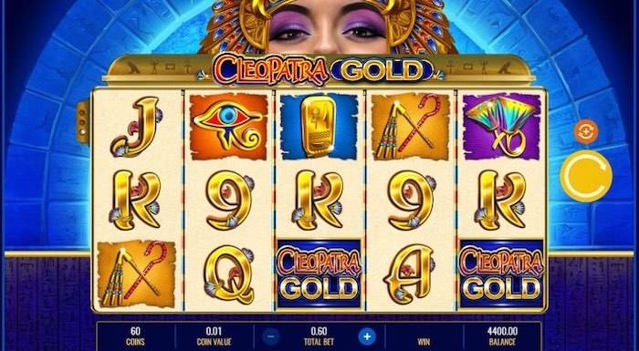 Cleopatra Gold Βίντεο Κουλοχέρηδες