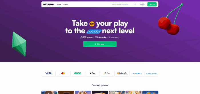 Top RTP Irish Fast Payout Casino InstaSpin