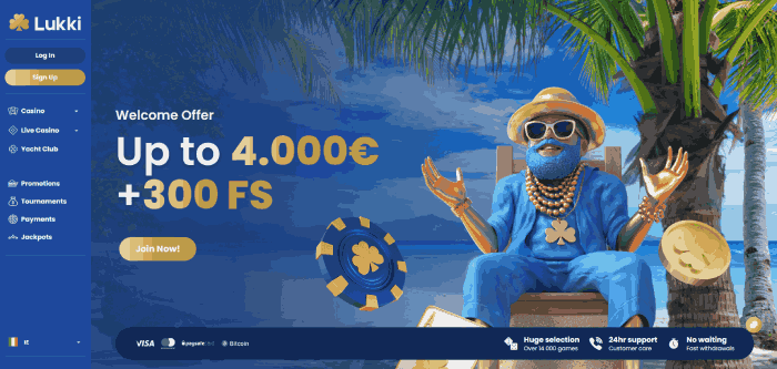 Lukki Top new Irish casino