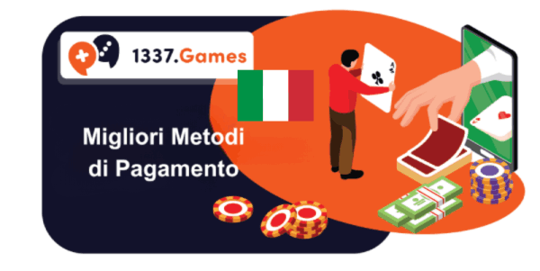 migliori metodi di pagamento dei casino online