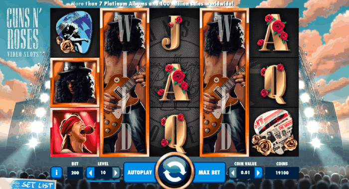 Guns’n’Roses: Slot musicale con grandi vincite.