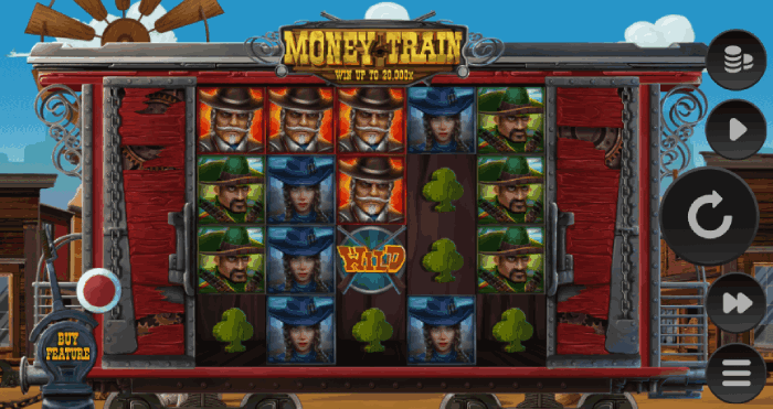 Slot Money Train in casino