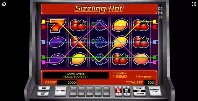 Slot del casinò online Sizzling Hot