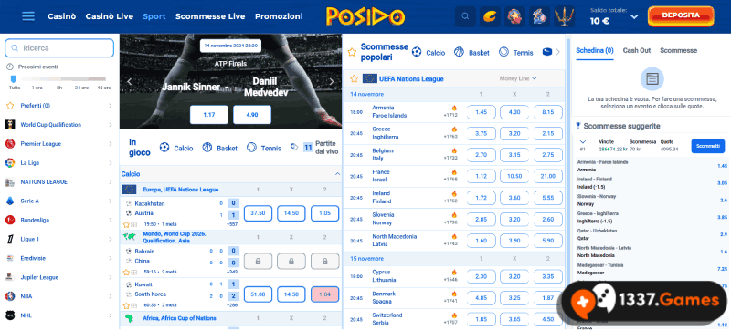 Scommettere sui vostri sport preferiti al bookmaker