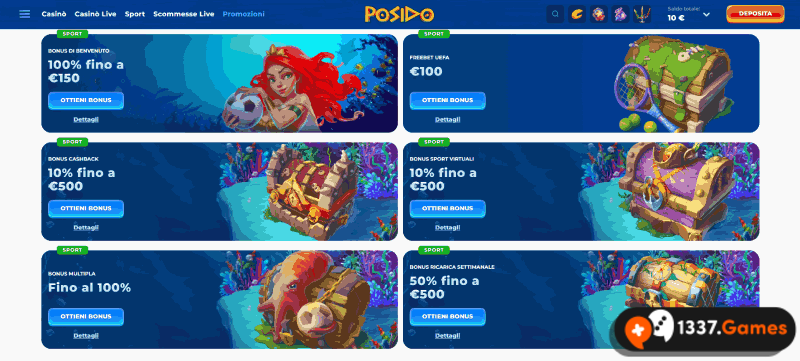 Bonus siti scommesse sportive