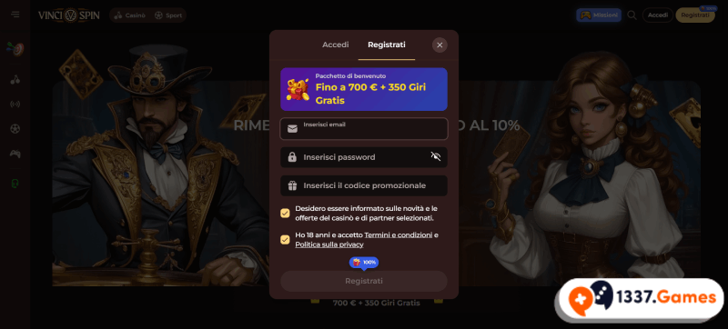 Registrati in un casinò crypto senza verifica KYC