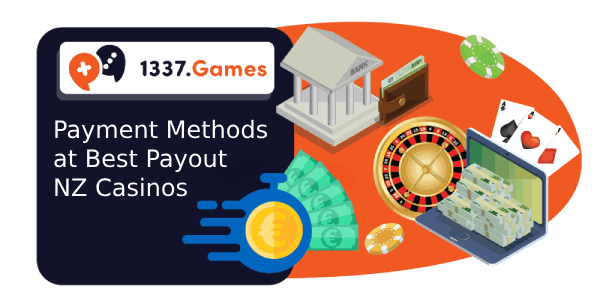 Payment Options at Top Payout Casinos in NZ