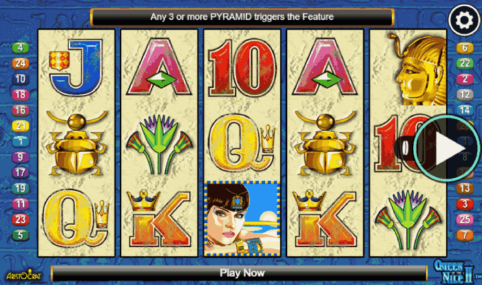 Queen of the Nile pokie