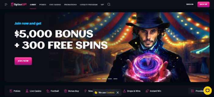 SpinsUp: Fastest paying casino in NZ