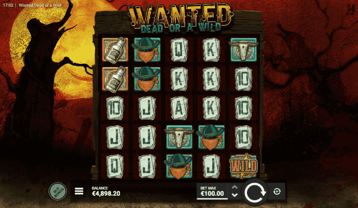 Wanted Dead or a Wild pokie