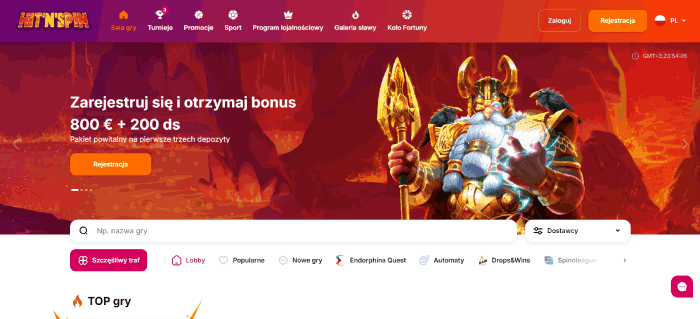 Hit n Spin: wysokie wypłaty w kasynie bitcoin