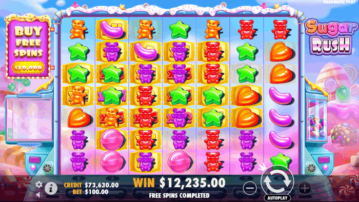 Sugar Rush no casino online