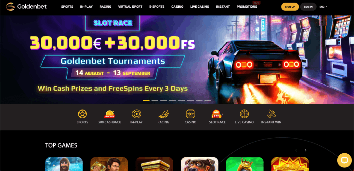 Goldenbet snabba casino uttag
