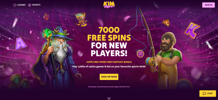 Kim Casino casino bonus utan omsättningskrav