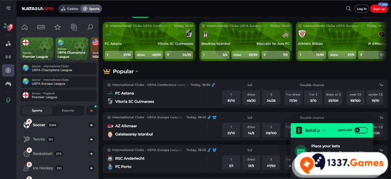 Place a online bet without verification