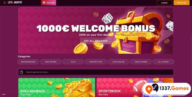 LetsJackpot Screenshot