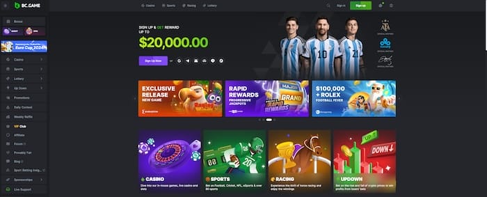 BC.Game: Top Online Casino Without Limits