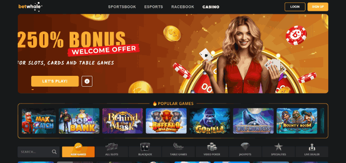 BetWhale: Best US No Limit Casino