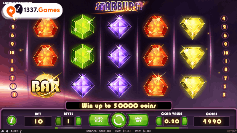 Starburst: Fan-favorite slot on mobile app