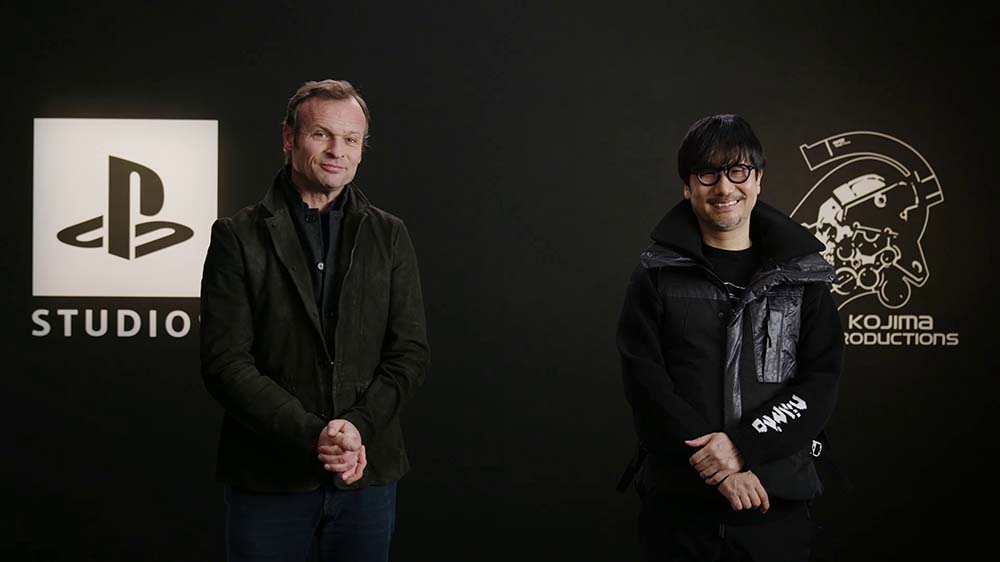 Hideo Kojima and PlayStation's Herman Hulst