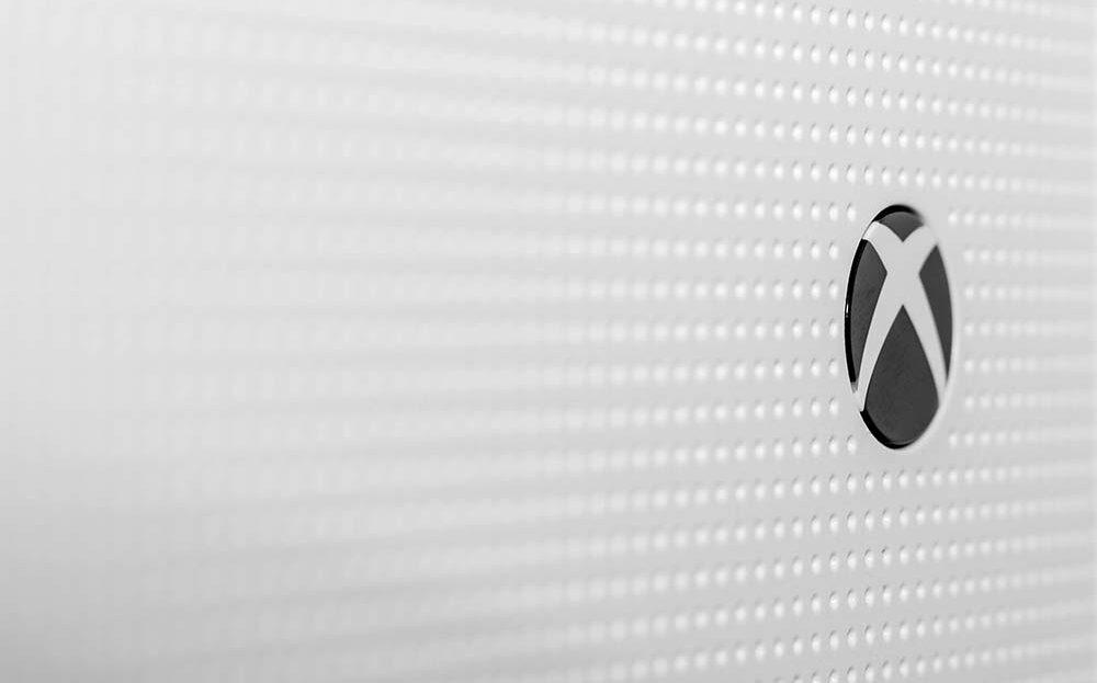 Xbox console white