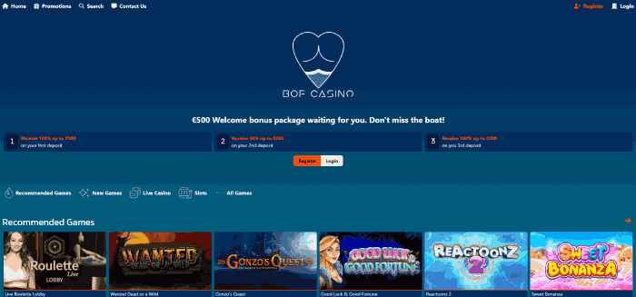 BOF Casino review