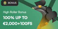 High Roller bonus in Newlucky online casino
