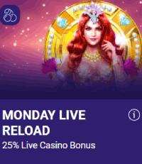 Maandag Live Cashback in ChaChaBet