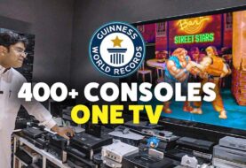 Bizar: Gamer sluit 444 consoles op 1 tv en vestigt een Guinness World Record